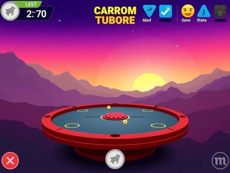 Carrom Turbo Striker Game Screenshot